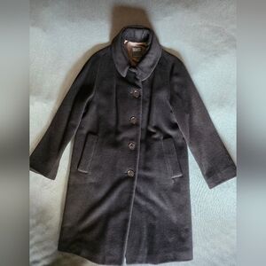 Hilary Radley Alpaca Blend Cocoon Coat - Size‎ 8